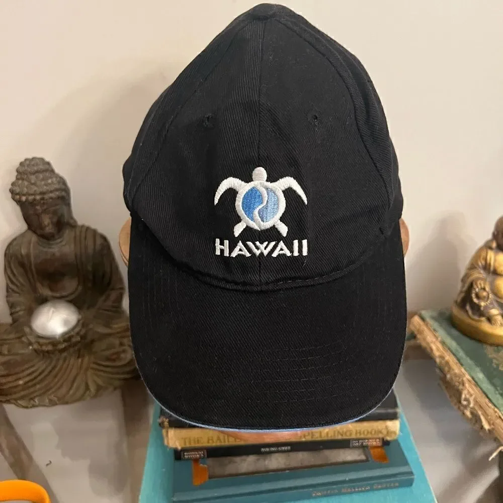 Embroidered Hawaii Turtle Surfwear Hawaiian Classics Hat. Unisex.